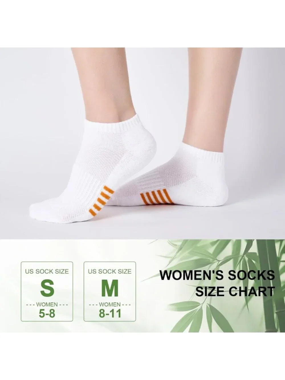Bamboo Viscose Ankle Socks for Women, 6/12 Pairs Low Cut Comfort & Breathability